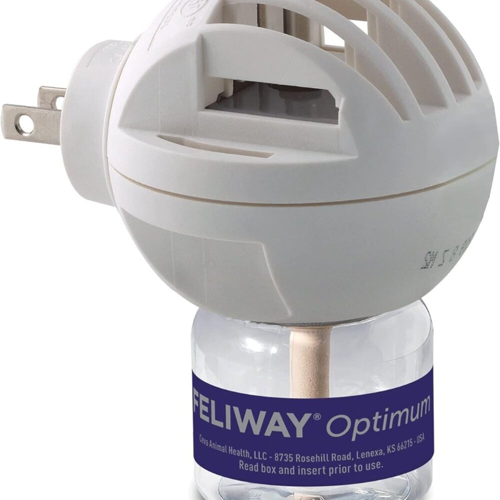 FELIWAY® Optimum 30 Day Cat Calming Plug In Pheromone Diffuser Starter Kit, 48ml
